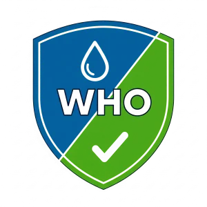 water treatment plants compliant with WHO drinking water standards