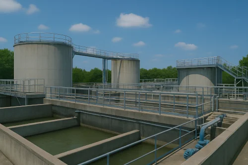 Effluent Treatment Plant (ETP) for industrial wastewater treatment