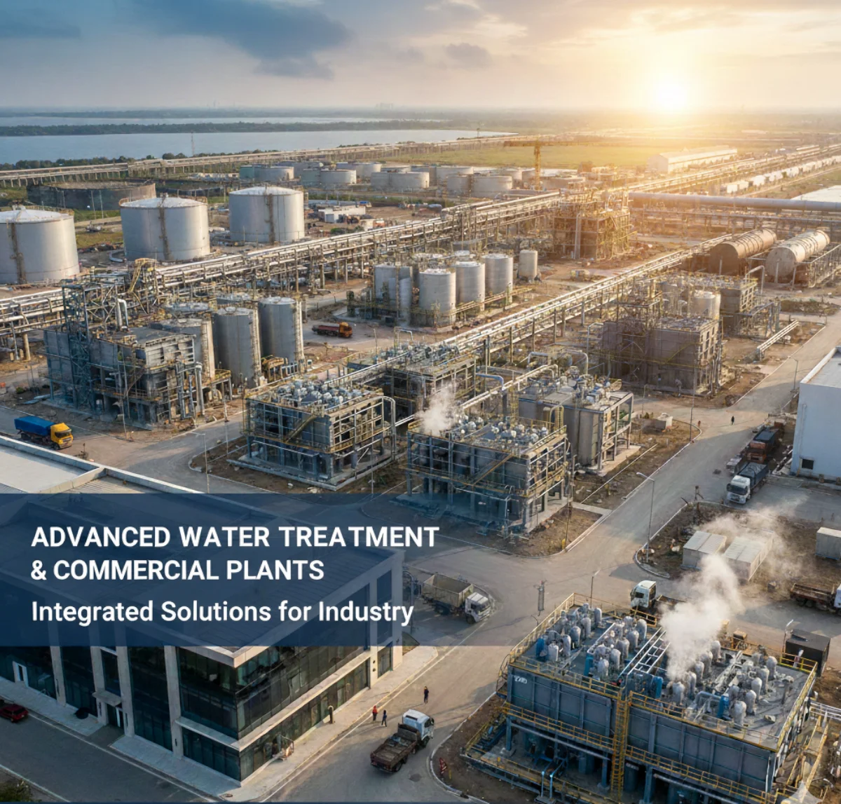 advanced water treatment plants for industrial water purification